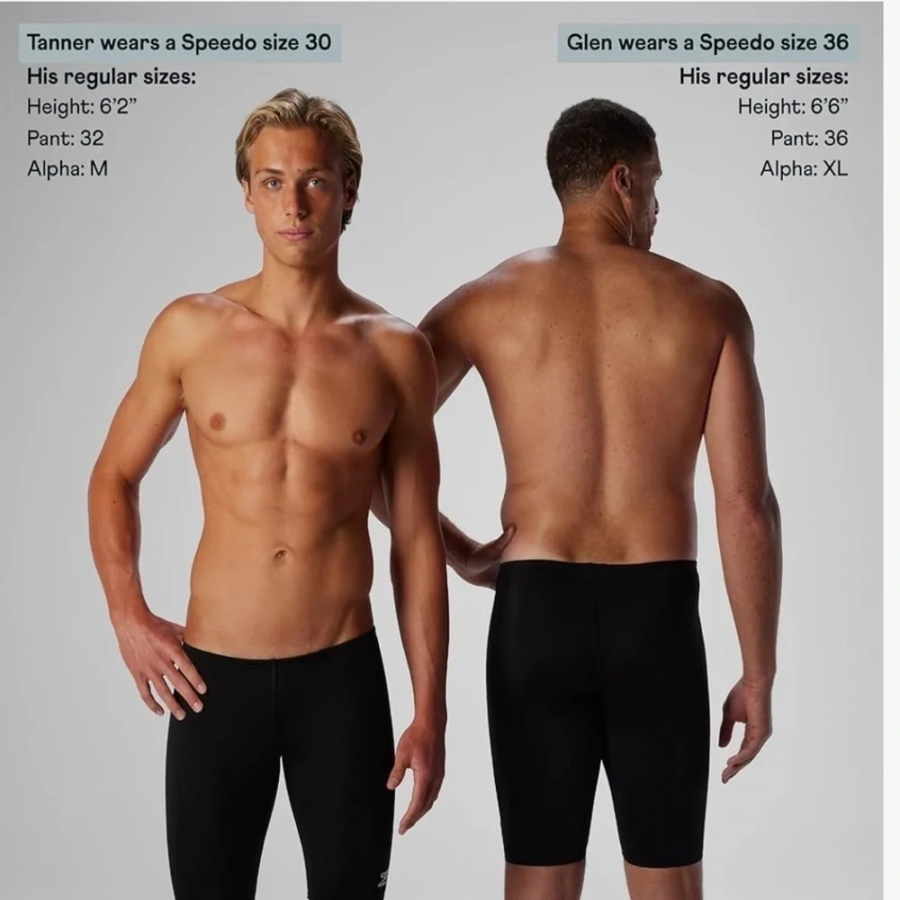NWT Speedo Performance Jammer Swim Shorts  38